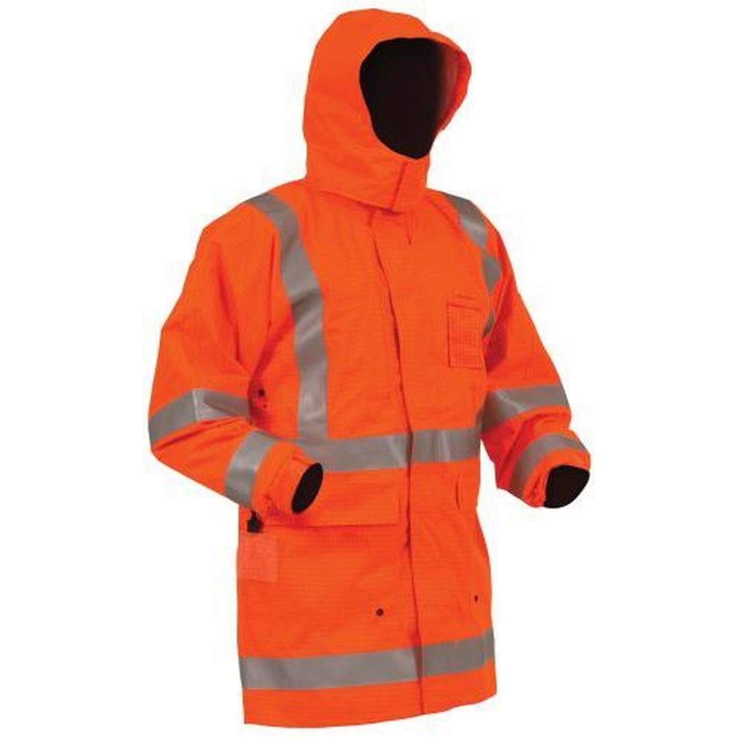 Bison Rigour Hi Vis TTMC-W Fire Retardant Fleece Lined Jacket