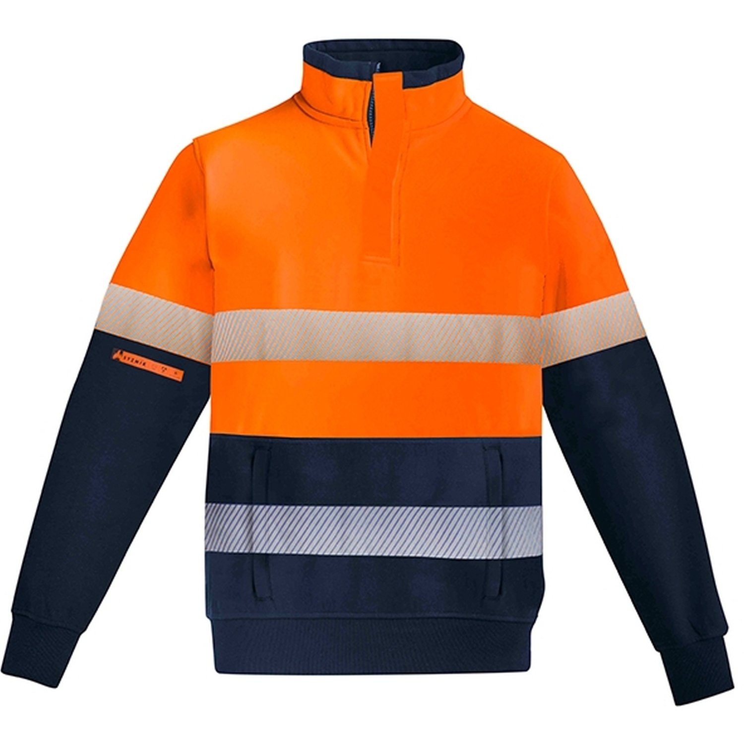 Fire Retardant Hoop Taped Brushed Fleece Jersey 400gsm