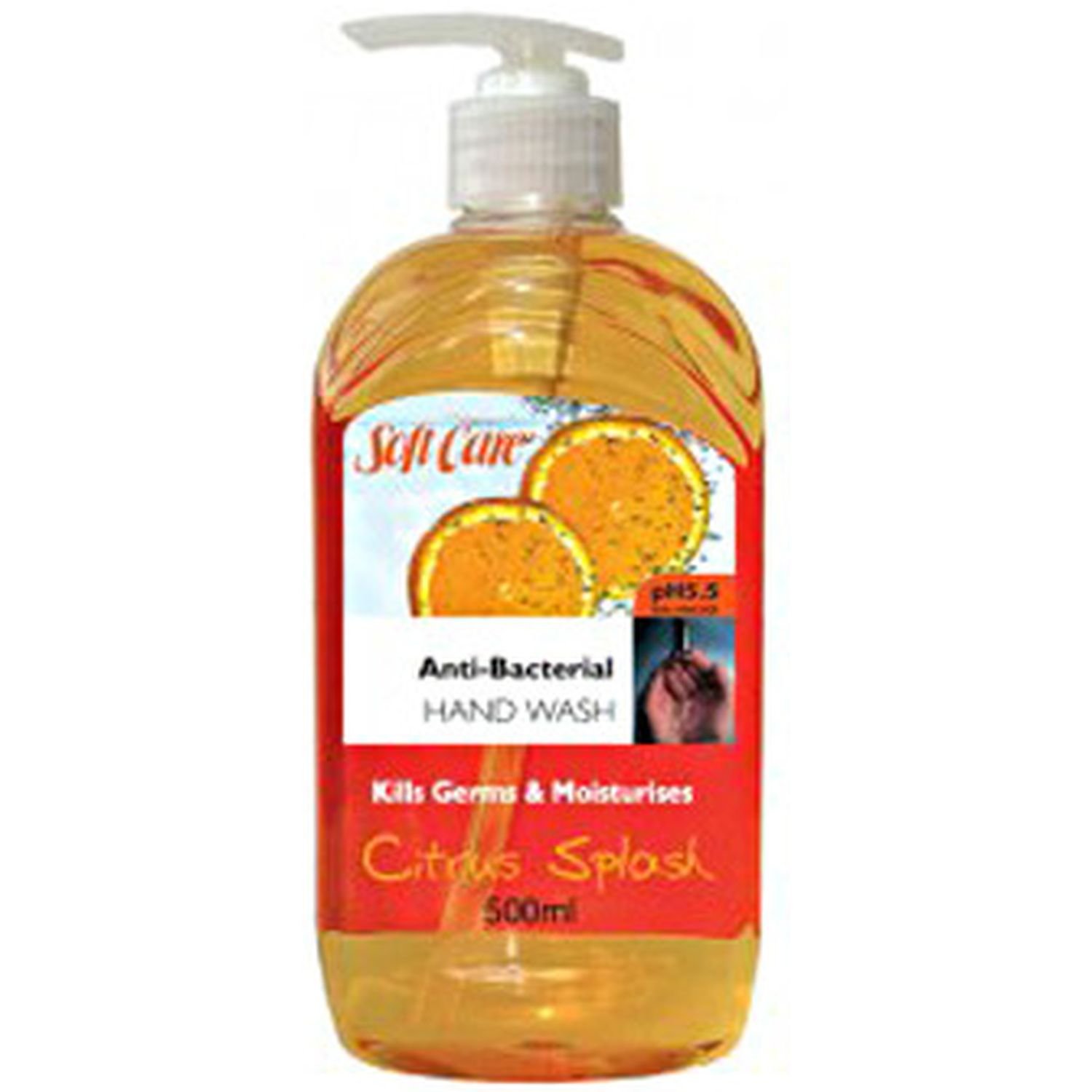 Softcare Antibac Citrus Splash Hand Soap 500ml