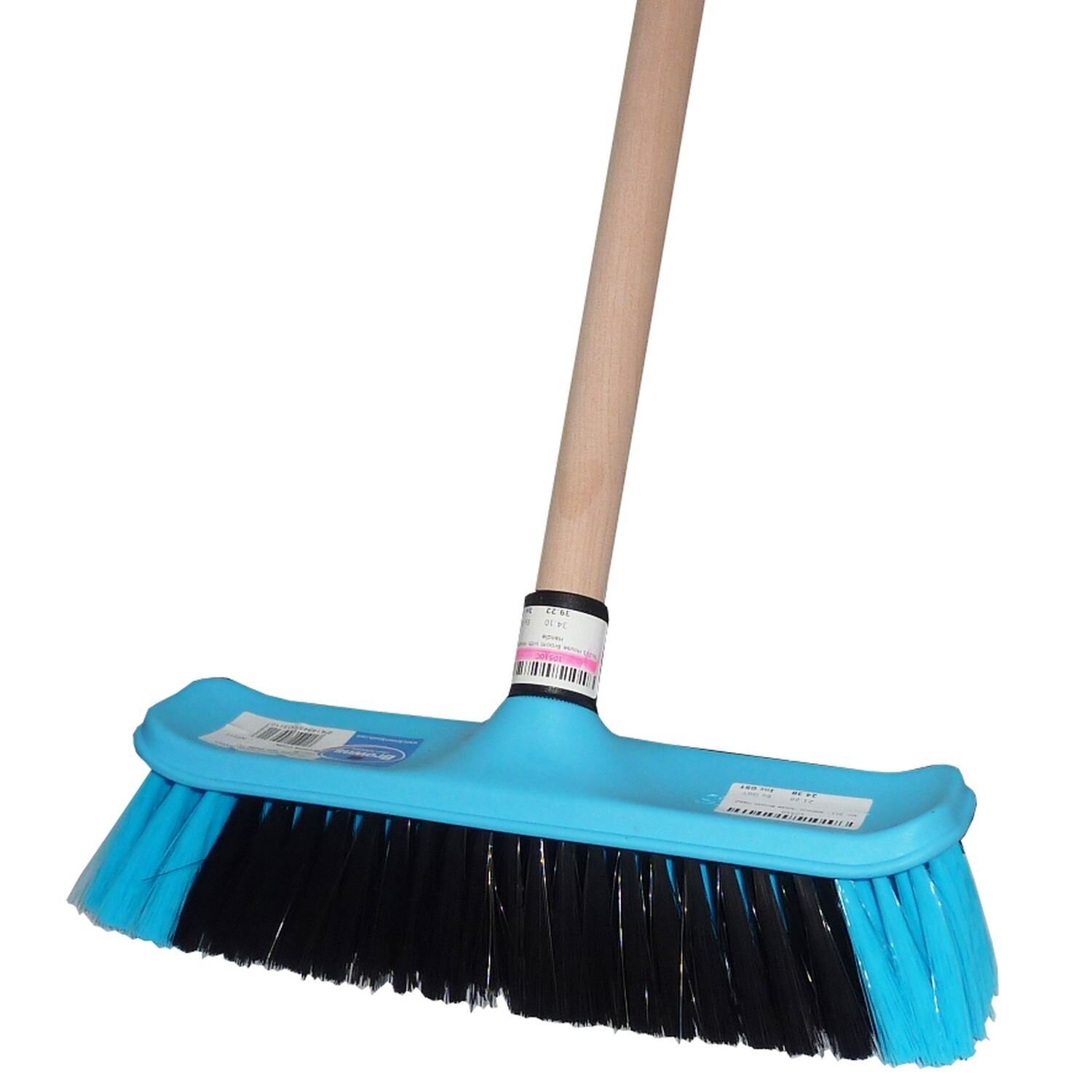No311 House Broom with Wooden Handle