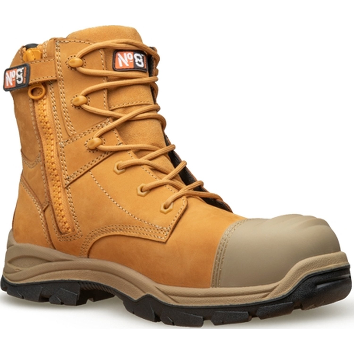 Apex Goldie Wide Fit Lace Up/Zip W/Proof EH Safety Boot