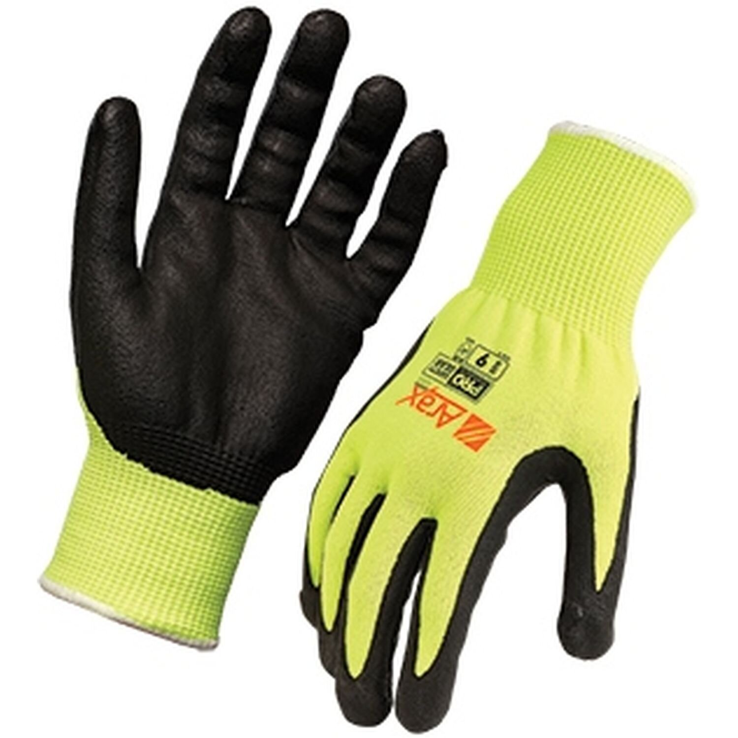 Arax Gold Nitrile Foam Dip Cut 5 Glove