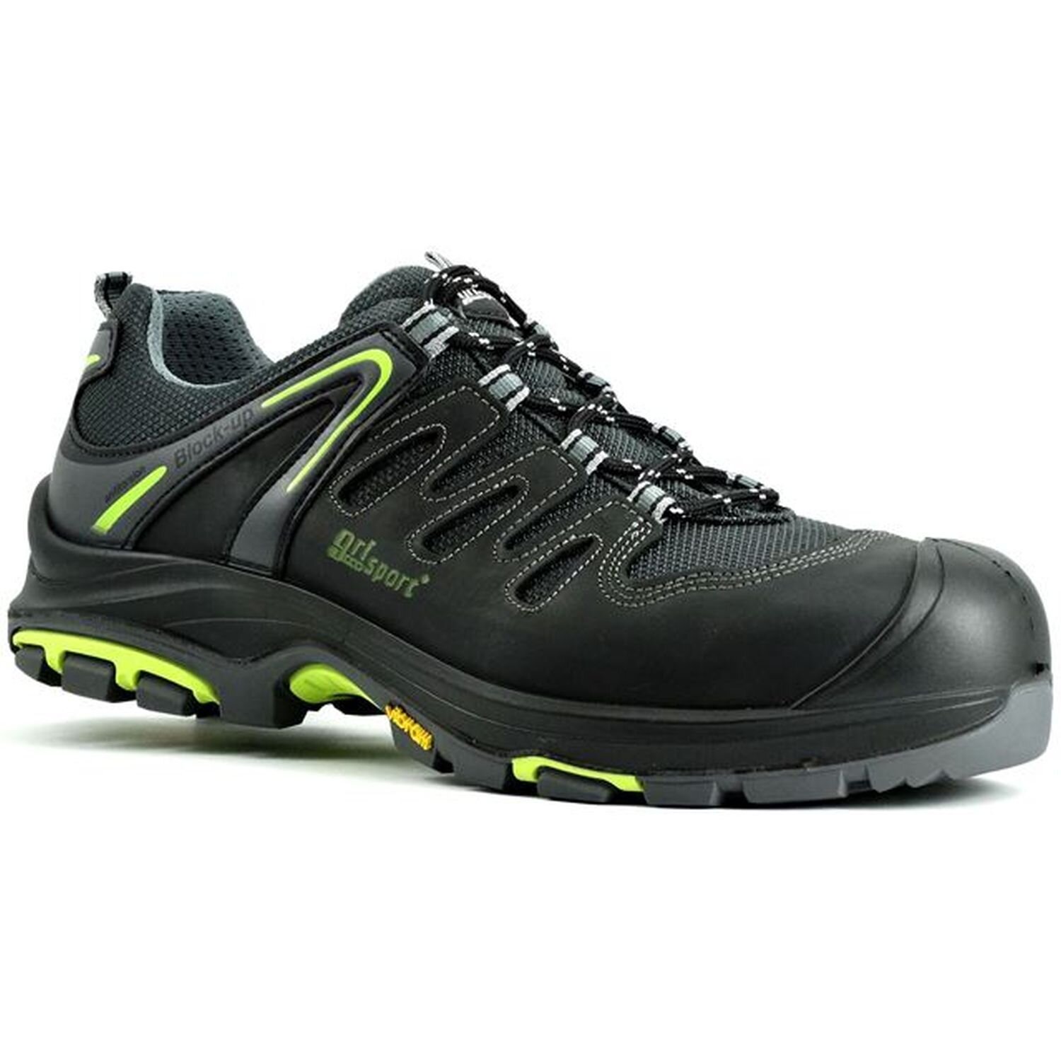 Grisport Carrara Composite Midsole Steel Toe Safety Shoe Black