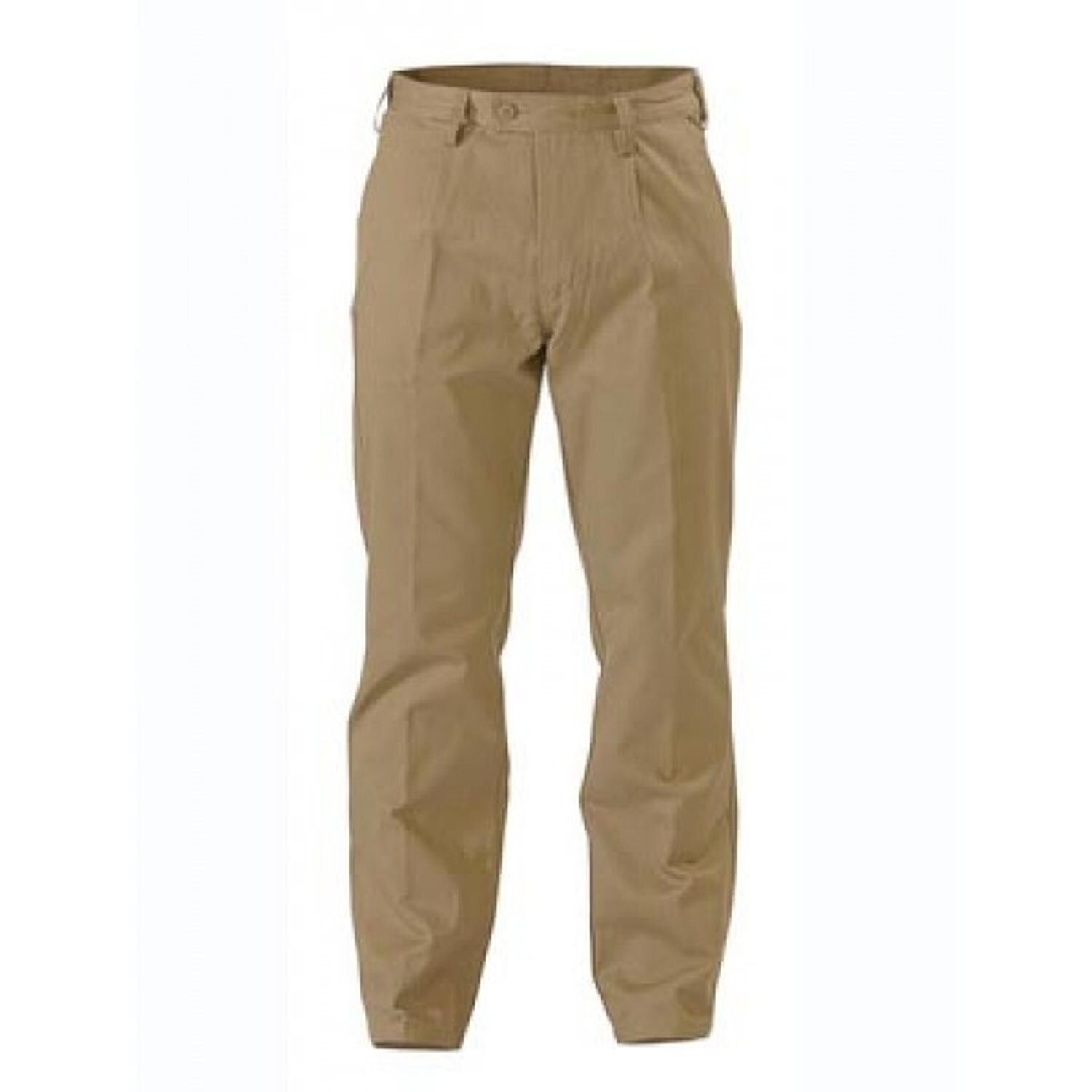 Bisley Mens Original Cotton Single Pleat Work Pant 310gsm