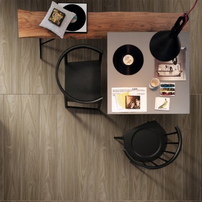 A timber tile, brown in color to suit Bathroom, Living, Laundry, Outdoor
