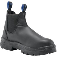 Steel Blue Hobart Slip On Safety Boot Black