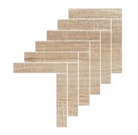 HWH-BLABUT | Hardwood Butt Herringbone Tiles - DWTiles