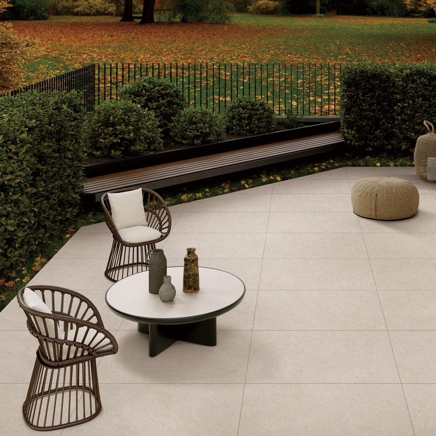 French Stone Ivory Range Outdoor Tiles