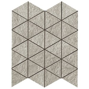 KLIF Silver Triangle Mosaic 28.5x33 Bathroom Tiles