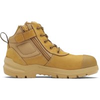 Blundstone 7550 EH Lace Up/Zip Safety Boot Wheat