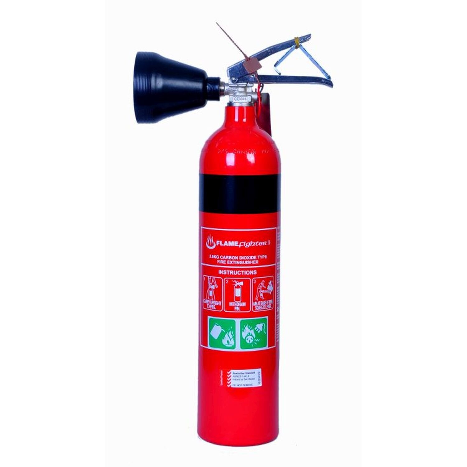 CO2 Fire Extinguisher +Wall Bracket 2kg