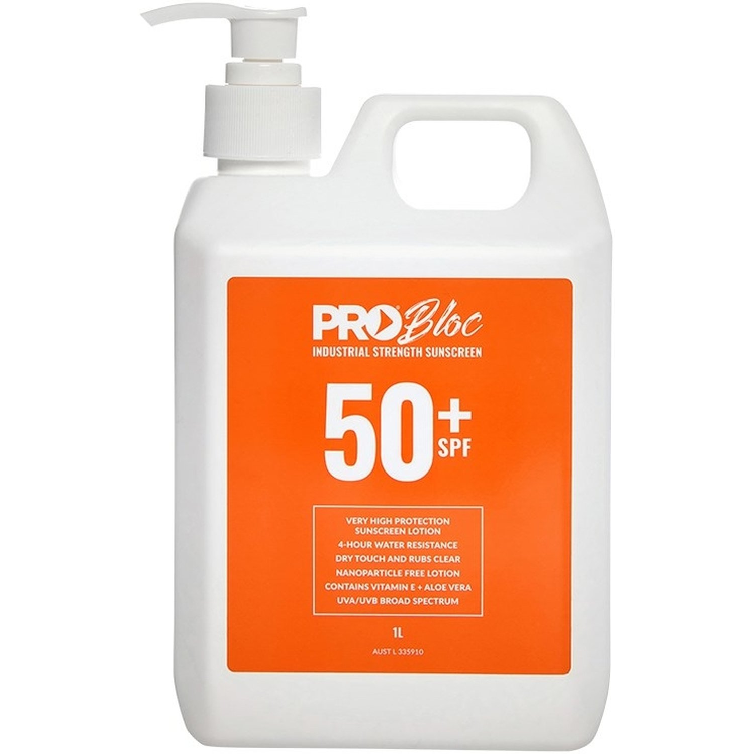 Problock Sunscreen SPF 50+Pump 1000ml