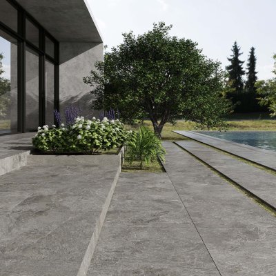 A stone tile, Light Grey in color to suit Bathroom, Kitchen/Laundry, Living, Outdoor, Pool Areas