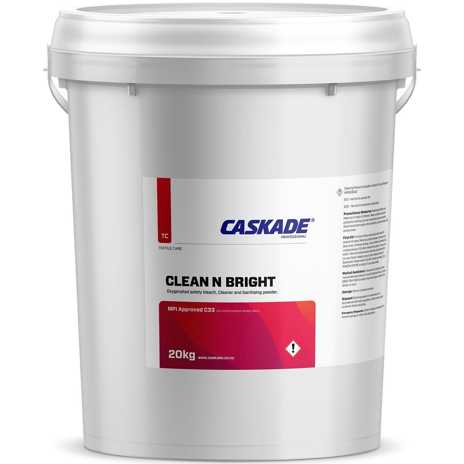 Caskade Clean-N-Bright - 20kg