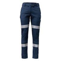Mustang Wear Womens Taped Stretch Cotton Cargo Knee Pad Trouser
