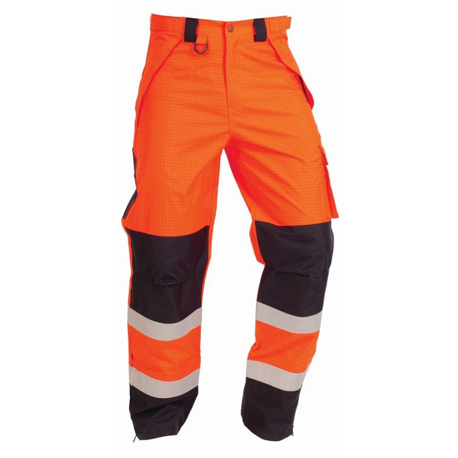 Bison Rigour Hi Vis Fire Retardant Overtrouser