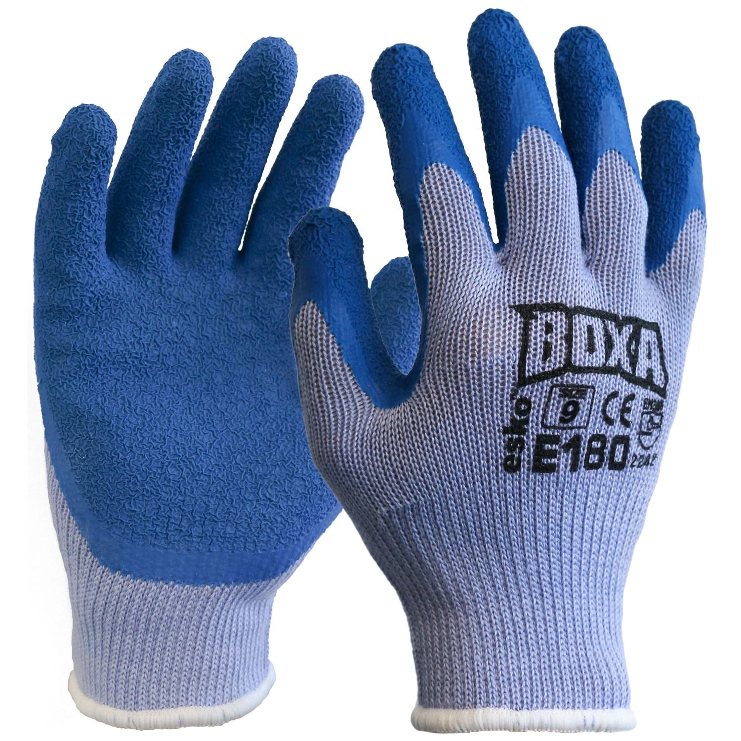 BOXA Latex Gripper Glove (Pkt 12)