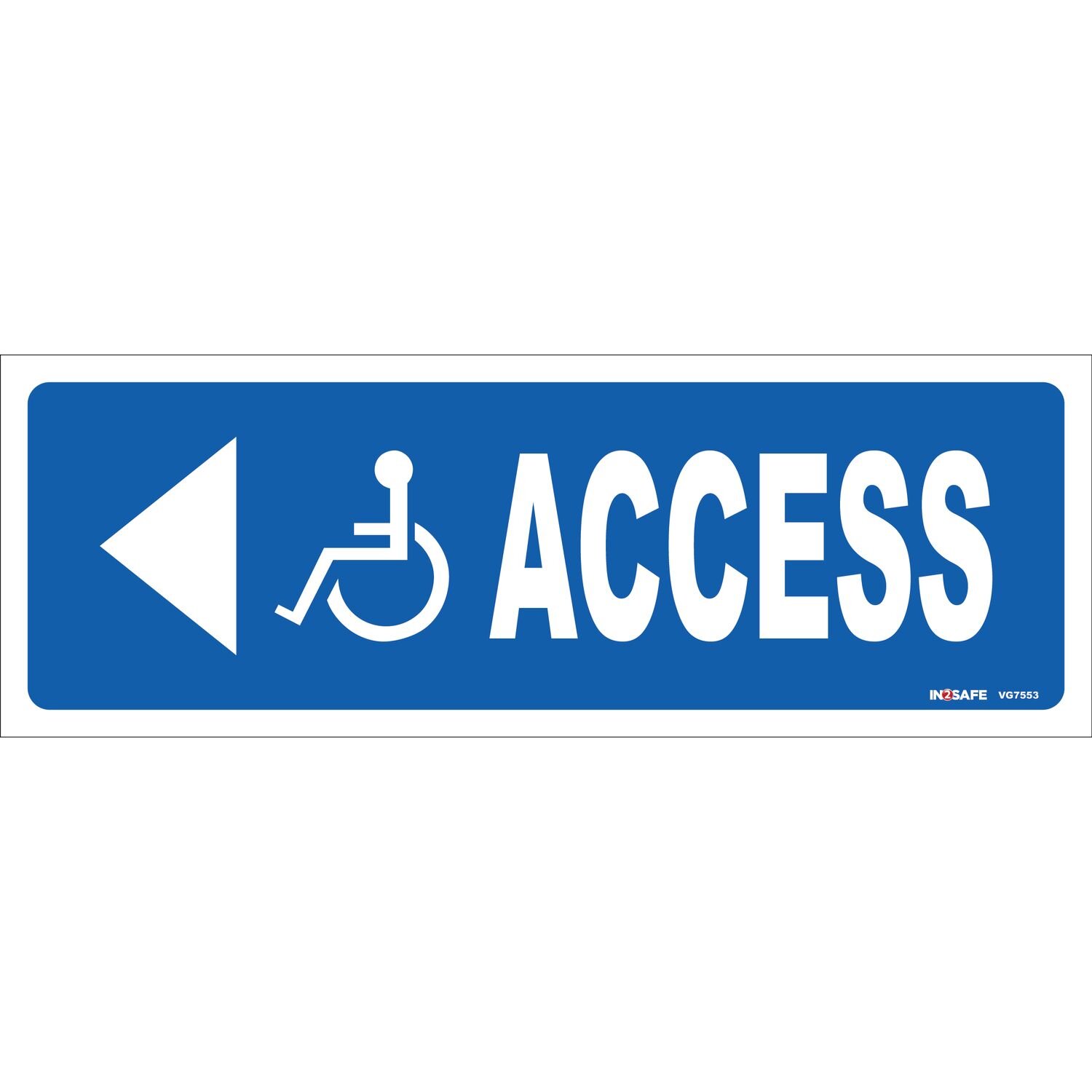 Disabled Logo ACCESS With LH Arrow