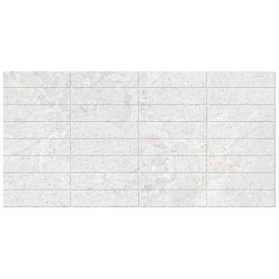 Rhythm White Brick Decor 30x60 Matt