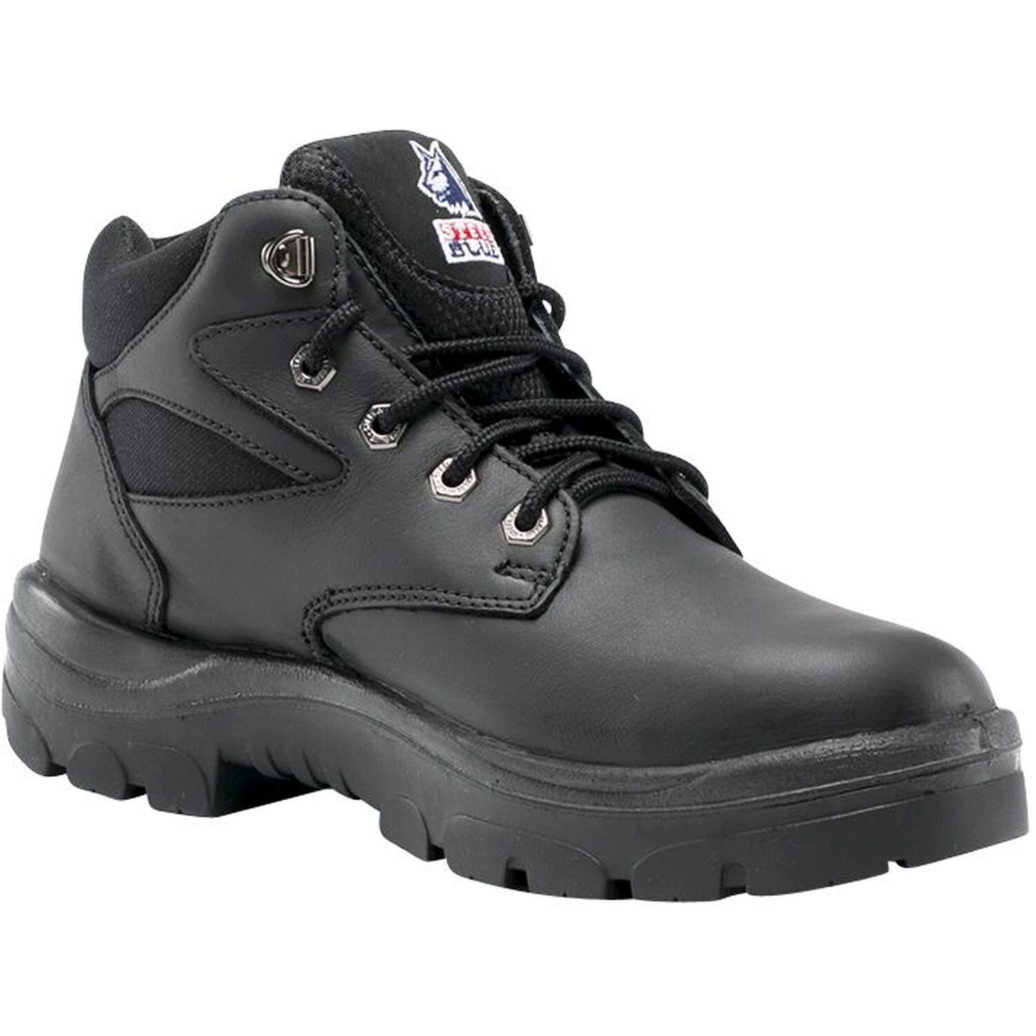 Steel Blue Whyalla 95mm Mid Cut Hiker Safety Boot Black