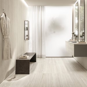 A stone tile, grey in color to suit Bathroom, Kitchen/Laundry, Living, Splashbacks