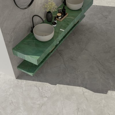 A marble tile, Grey in color to suit Bathroom, Living, Kitchen/Laundry, Splashbacks, Outdoor