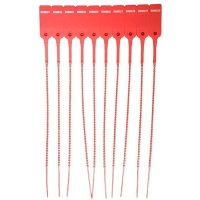 Breakaway Red Cable Tie Pkt 10