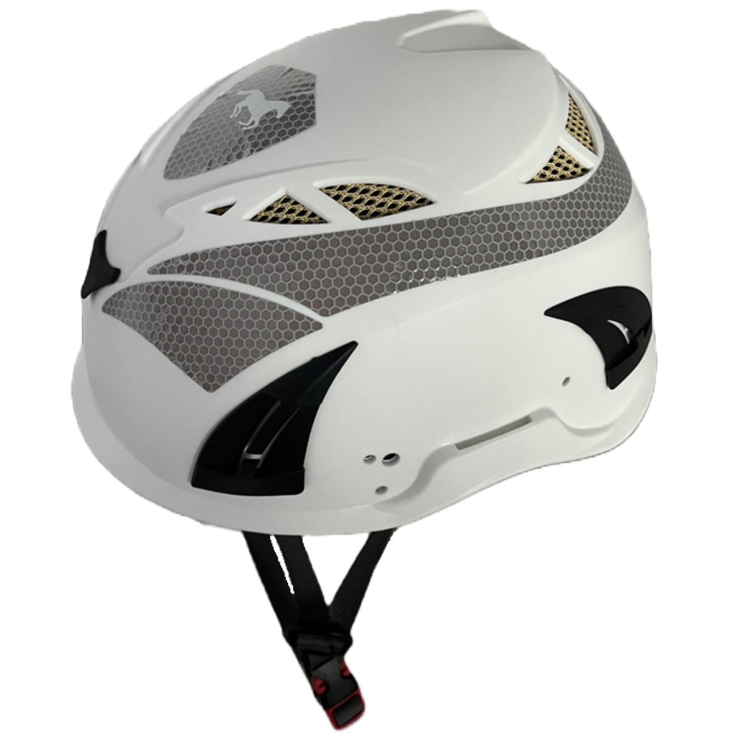 Mustang Wear Vented Safety Helmet with Reflective