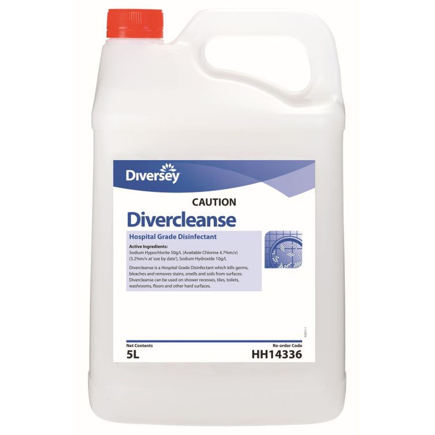 Divercleanse Hospital Disinfectant Bleach