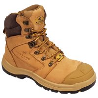 Mustang 7120 Nitrile Sole 300&deg;C Lace Up Safety Boot with Scuff Cap CLEARANCE
