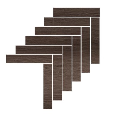 A timber tile, brown in color to suit Bathroom, Living, Kitchen, Outdoor