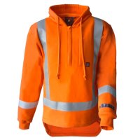Fire Retardant 22 Cal Hi Vis TTMC-W23 Fleecy Hoodie