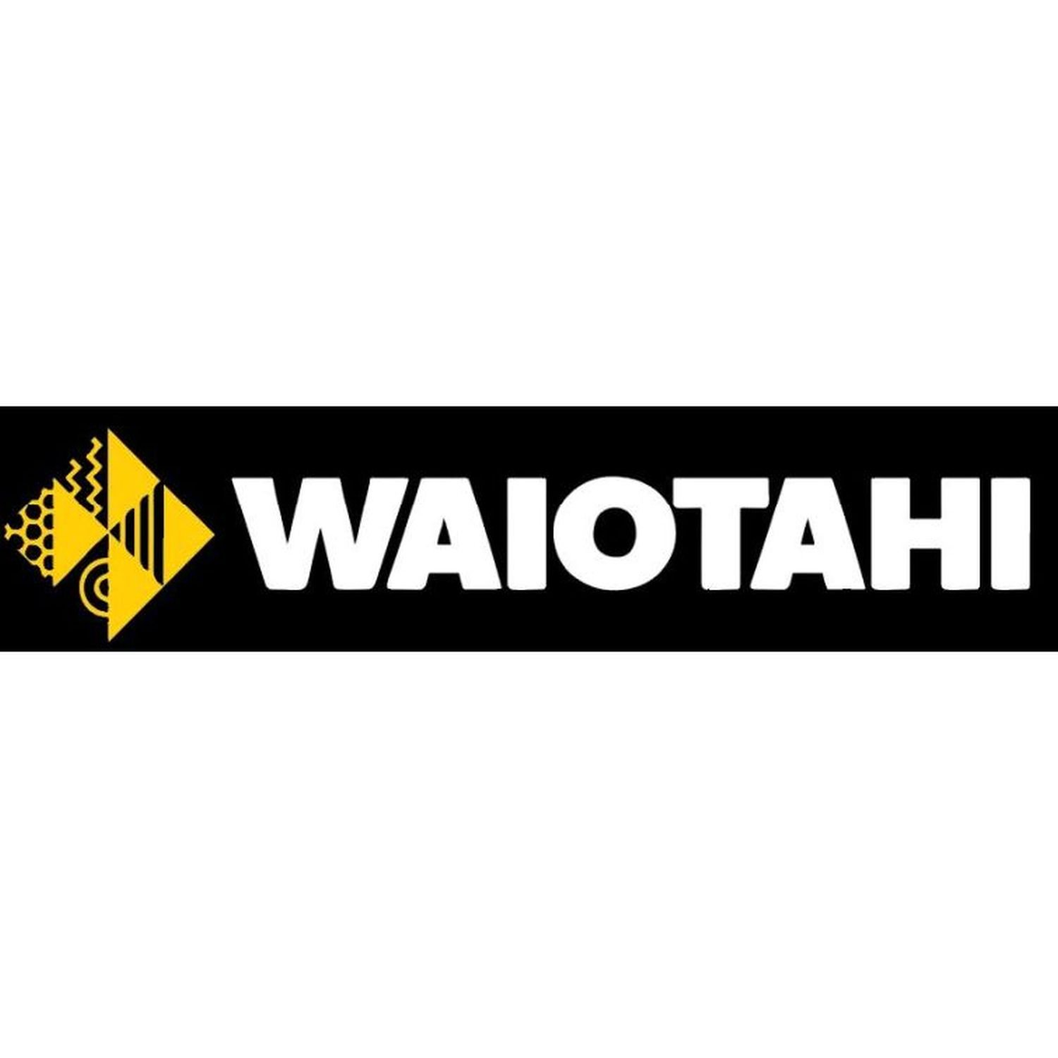 Waiotahi Heatpress Chest Logo for Black Garments (included in garment price)