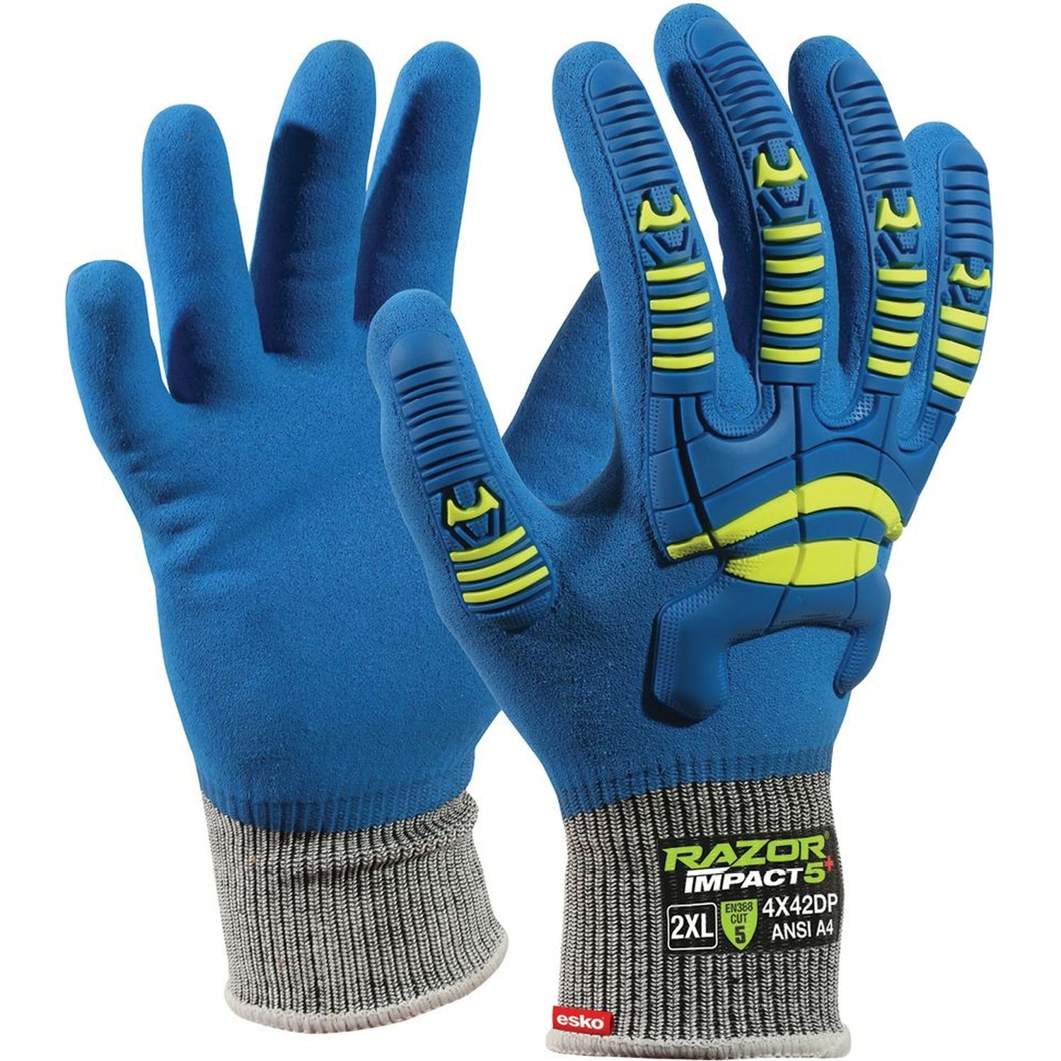 Razor Impact 5+ Cut Resistant Level D Glove Full Dip