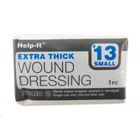 No. 13 Wound Dressing with Pad Size 7.5cm x 10cm