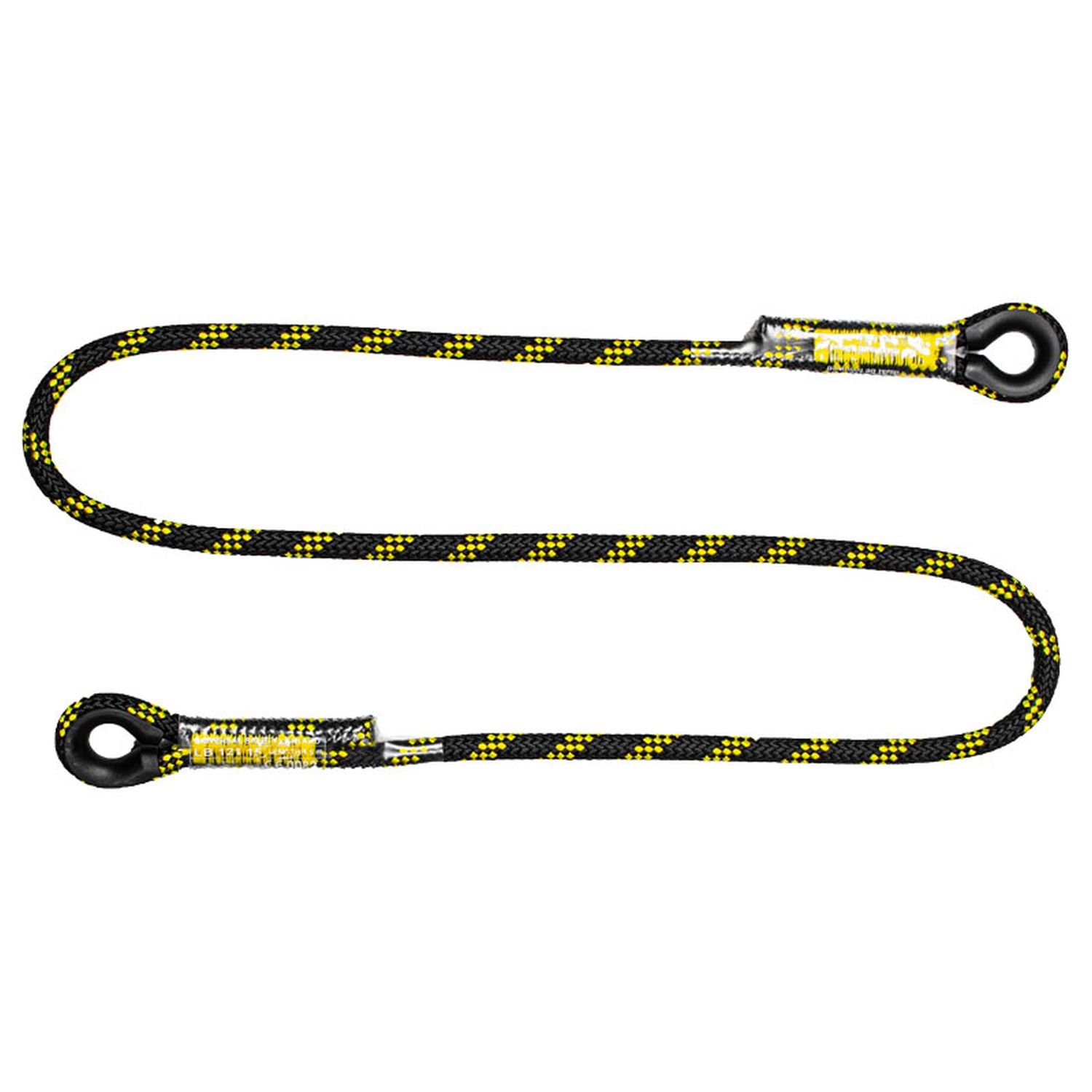 Zero Exact Rope Fixed Lanyard, No Shock Absorber - 1.5m