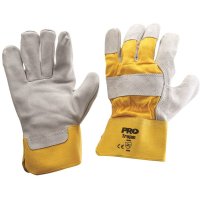 Handyman Gloves Yellow-Grey Pkt 12