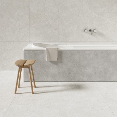 A stone tile, white in color to suit Bathroom, Kitchen/Laundry, Living, Splashbacks, Outdoor