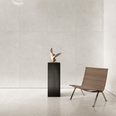 A marble tile, white in color to suit Bathroom, Kitchen/Laundry, Living, Splashbacks