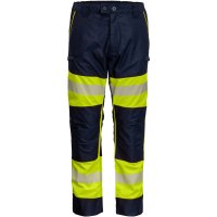Mustang Wear Polycotton Water Resistant Stretch Hi Vis Taped Trouser