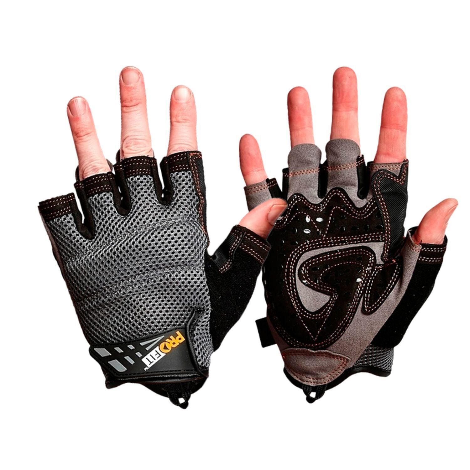 ProFit Fingerless Glove Black/Grey