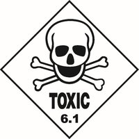 Hazchem Class 6.1 Toxic Diamond