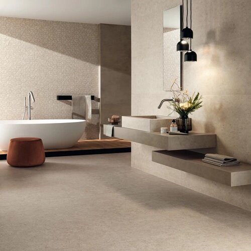 Boost Stone Ivory Range Bathroom Tiles