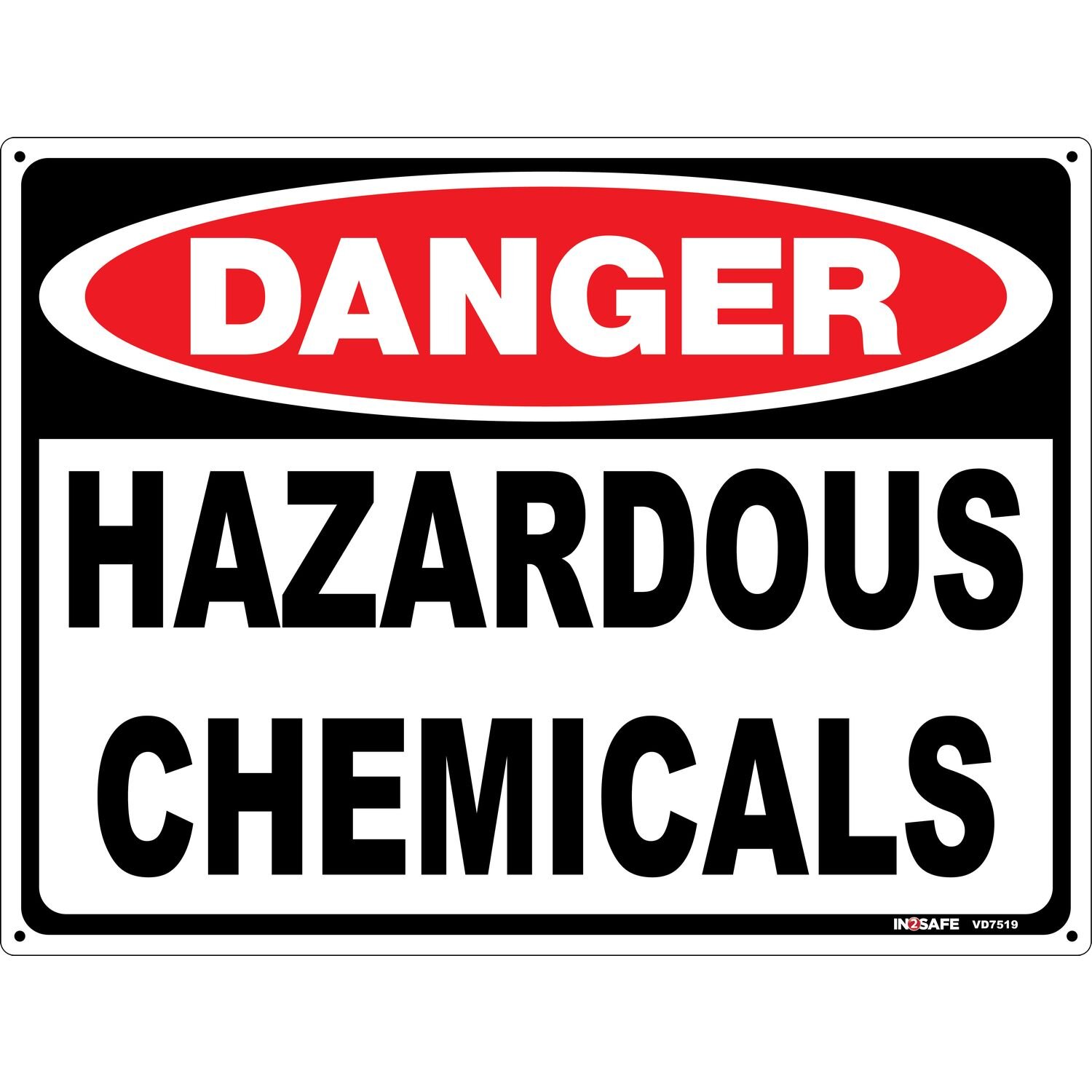 DANGER Hazardous Chemicals