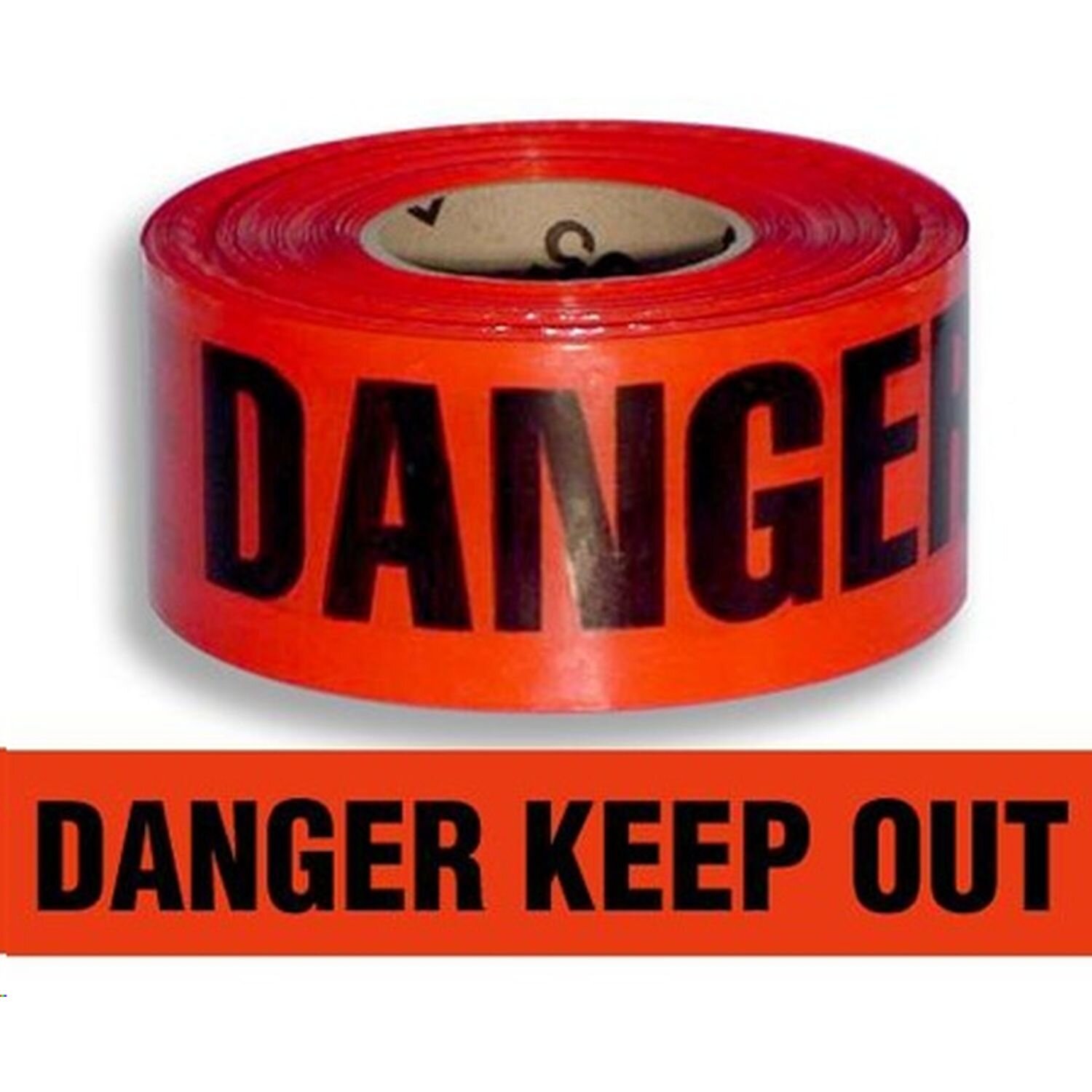 Barrier Tape Danger Keep Out Red/Blk 75mm x 250m