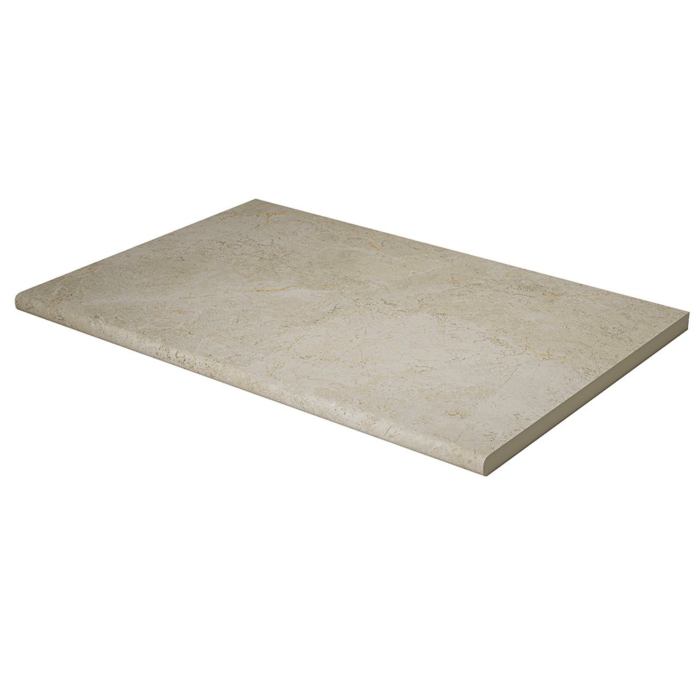 Cosmic Ivory  40X60 20mm Bullnose-Round Edge