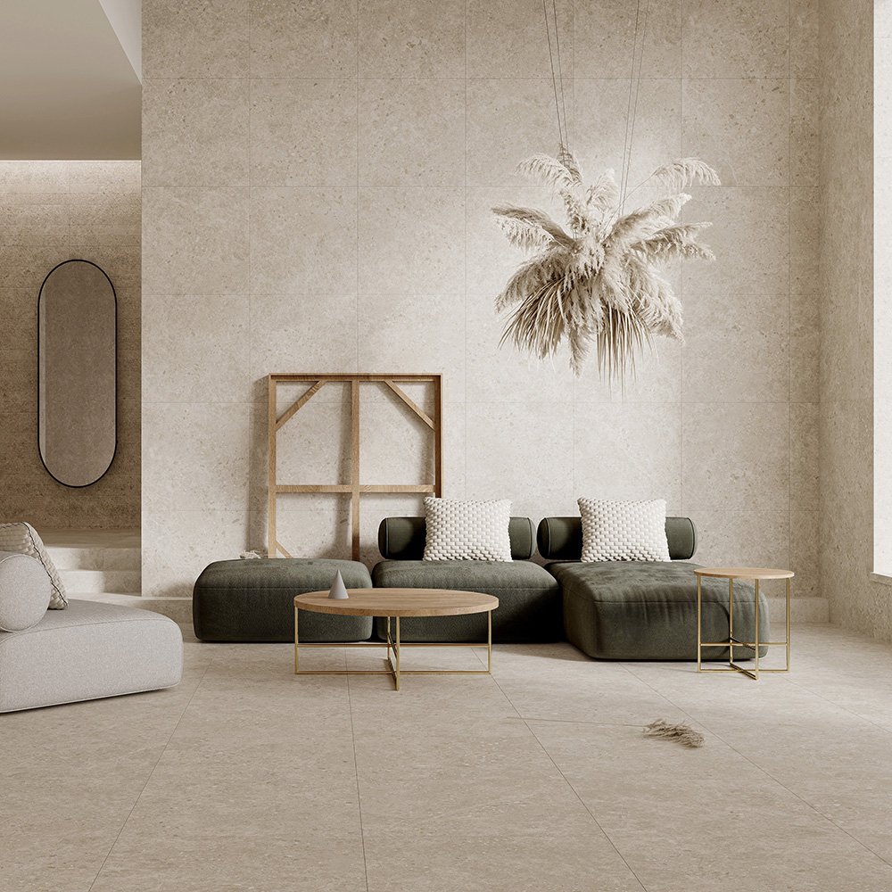 A stone tile, Beige in color to suit Bathroom, Kitchen/Laundry, Living, Splashbacks, Outdoor