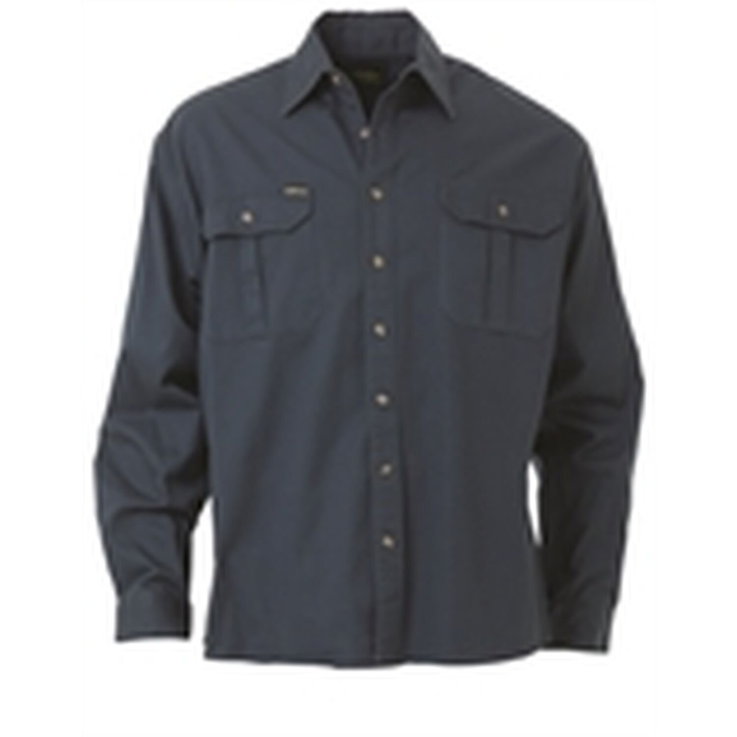 Bisley Cotton Drill Long Sleeve Shirt 190gsm