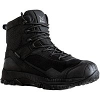 Renew High Lace Up/Zip Waterproof Recycled Safety Boots Black