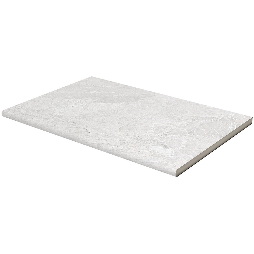 Rhythm White 40x60 Bullnose-Round Edge